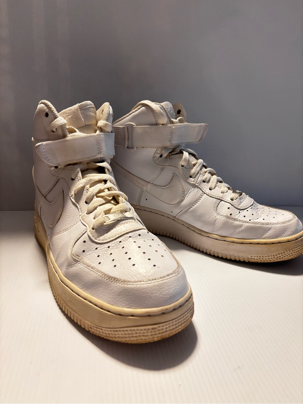 Title: Nike Air Force 1 High '07 Triple White - Men's Size 10 (315121-115)